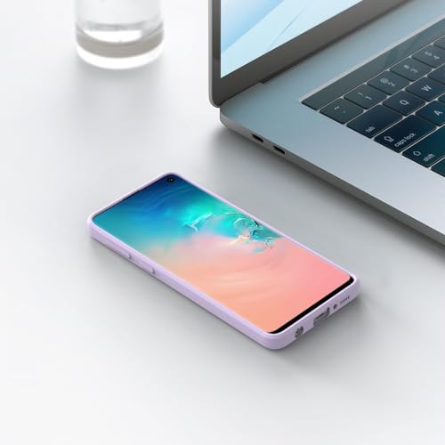 Image of for Samsung Galaxy S10 Case Purple, Scratch Resistant with Soft Touch, Slim Thin Phone Cover for Samsung Galaxy S10