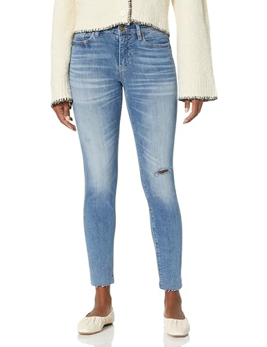 Armani Exchange Women's J10 Super Skinny Cropped Comfort Denim