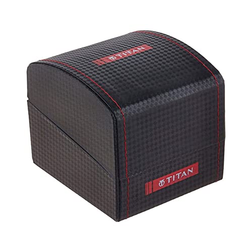 Titan-Mens-Metropolitan-Luxe-Multifunction-Black-Dial-with-Two-Tone-Stainless-Steel-Bracelet-Watch-NS1733KM03