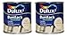 Produktbild 2 x 500ml Dulux Buntlack Seidenmatt für innen und außen 1 Liter Farbwahl, Farbe:Hellelfenbein RAL 1015