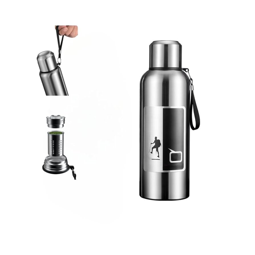 Amazon｜Auyyhui 魔法瓶 ステンレスボトル 保温サーモス 水筒