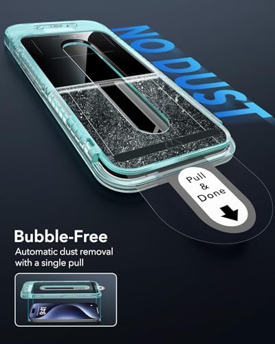 image for ESR 3 Pack for iPhone 15 Pro Max Privacy Screen Protector, Anti-spy Te