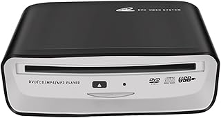 Tovmekdjn Multimedia Player for Android Video Player External Car Radio CD DVD Dish Box Player Multimedia USB-CD Disc Player Machine