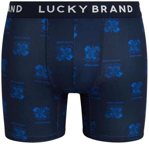 Lucky Brand Mens Boxer Briefs - 6 Pack Super Soft Stretch Mens Underwear Boxer Briefs with No Fly Pouch Boxers for Men4
