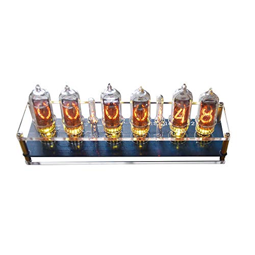 Dauerhaft Nixie LED-Uhr Glührohr Clock-Modul-Brett Motherboard Digitaluhr mit Tubes Assembled 5V 1A IN14 Leicht zusammenzubauen