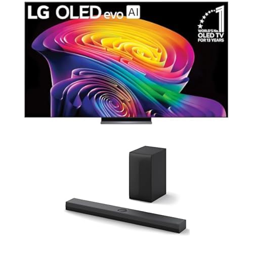 Image of LG 83-Inch Class OLED evo C6 4K Smart TV (OLED83C6HUP, 2026) Bundle S70TY 3.1.1-Ch Soundbar, Dolby Atmos, Dolby Vision, Wow Orchestra, Wireless Subwoofer, Rear Speaker Ready