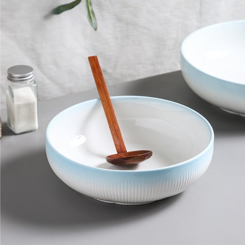 Miski do zupy ceramiczna duża miska na zupę restauracja miska na ryby okrągła salaterka nowoczesna minimalistyczna miska nadaje się do chili, gulaszu wołowego miski obiadowe (S)