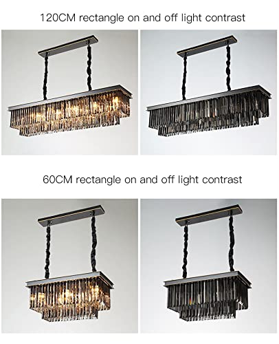 Modern LED chandelier suspension cristal salon salle à manger - 3