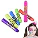 Pittura Corpo per la Pelle - Matite Luminose per Trucco Viso - Lavabile Sicura Per Trucco Feste Halloween Compleanni Bambini Adulti immagine