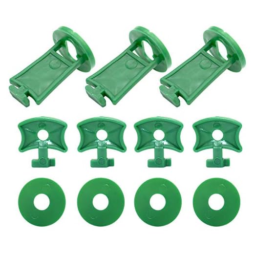 KINGLAKE 100Pcs Greenhouse Shading Clips and Corners Extenders Twist Clips for Fixing Greenhouse Insulation Bubble Wrap