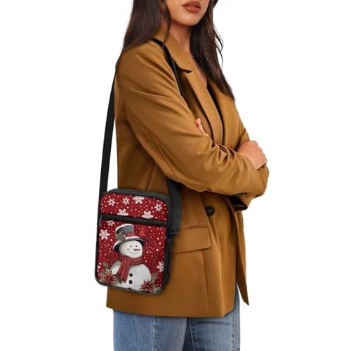 Boatee Cross Body Handbags Christmas Small Satchel Bags Stylish Multi-Purpose Side Bag Single Shoulder Wallet with Pockets4