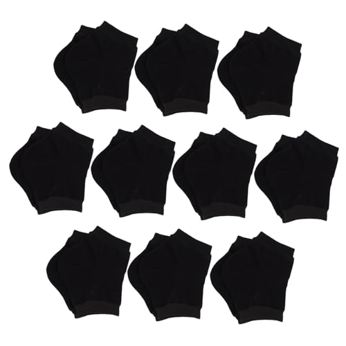 MUSISALY Elastic Heel Socks Toeless Moisturizing Socks for Foot Care Heel Protection