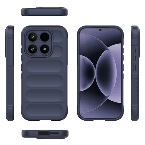 Image of for Xiaomi 17 Case Anti-Drop Soft TPU Rugged Phone Back Cover - Dark Blue
