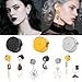 DOEARKO 2PCS Fashion Ear Gauges DIY Ear Plugs 316L Stainless Steel Hypoallergenic Earrings Gauges for Ears Expander Body Jewelry (Silver, 12mm(1/2