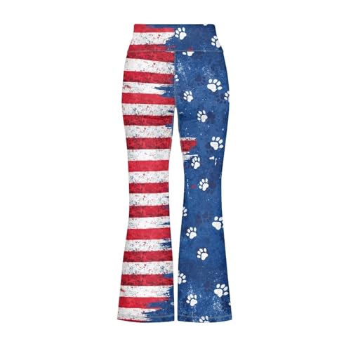 Xpyiqun Flare Leggings for Girls 5-14 Years Flared Yoga Pants High Waisted Bell Bottoms School Gym Bootcut Wide Leg2