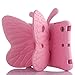 HCHA New iPad 9.7 2017 Case for Kids iPad Air Kids Cases Light Weight Shock Proof Protection Cases Protective Butterfly Cases Cover for New iPad 2017 Apple iPad Air/Air 2 /iPad Pro 9.7 Inch (Pink)