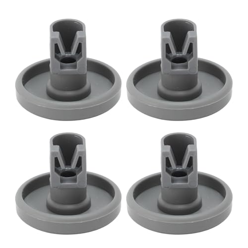 Juqrelith Ruedas para Lavavajillas, Kit Universal 4 Piezas, 40x30mm, Plástico PP - Alta Durabilidad, Fácil Instalación y Movimiento, Accesorios para Favorit Privileg