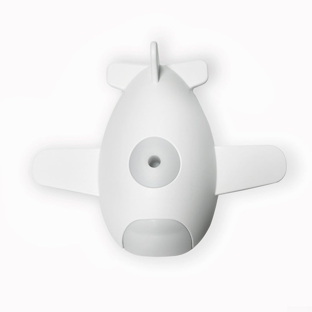 Umidificatore dal design unico di aviazione con generazione di nebbia microfine e funzione aromaterapia per soggiorno scrivania bianco