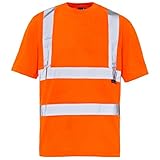 Photo Gallery expert workwear hi vis - maglietta di sicurezza a maniche corte, girocollo, colore: giallo, arancione, nero/arancione/giallo arancione l Photo Gallery expert workwear hi vis - maglietta di sicurezza a maniche corte, girocollo, colore: giallo, arancione, nero/arancione/giallo arancione l