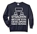 System Admin Even Developers Need Heroes Funny Nerd Admins Comfort Colors Adult Sweatshirt