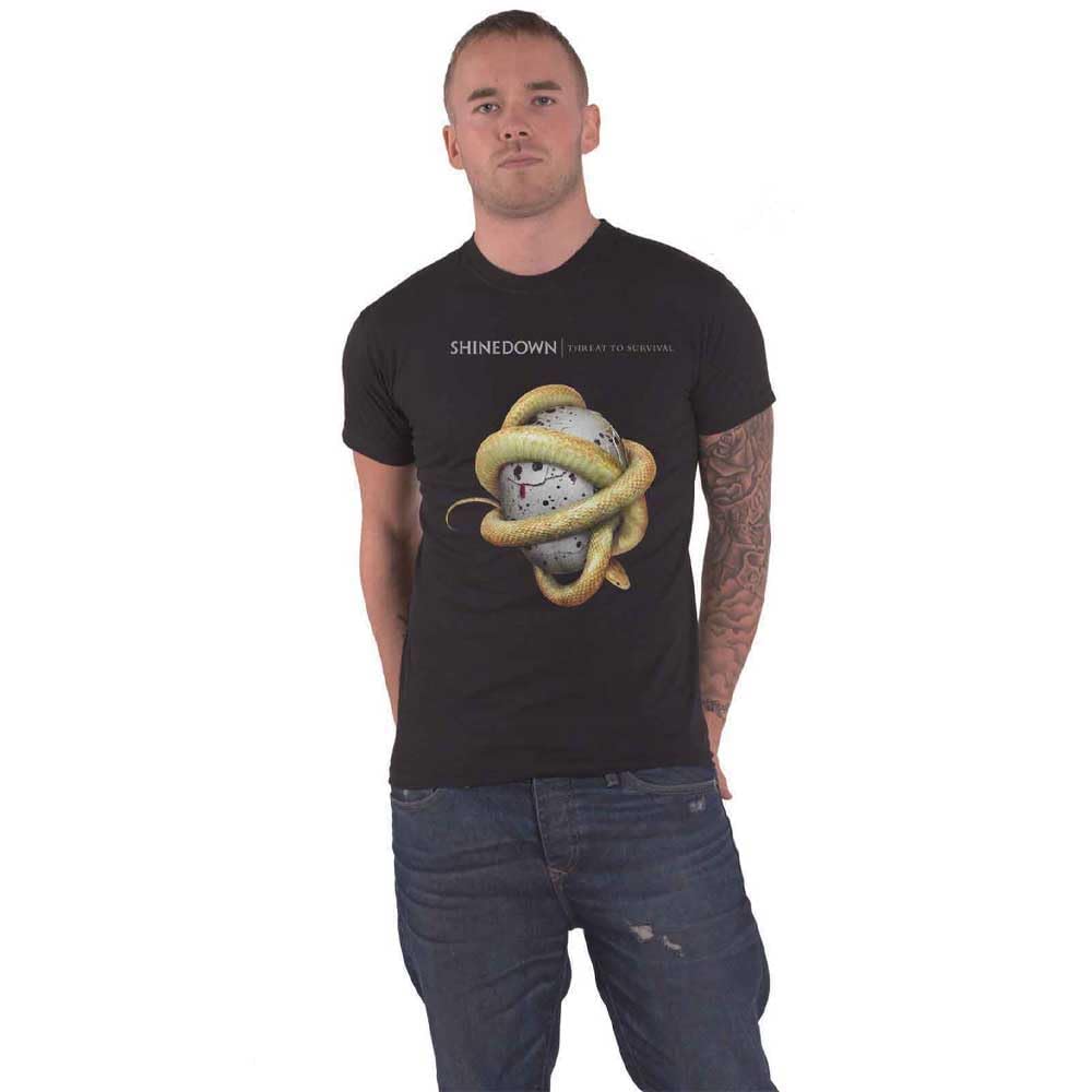 Shinedown 'Clean Threat' (Black) T-Shirt (XX-Large)