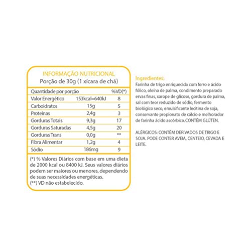 Fhom Alimentos Crouton Ervas Finas 110g