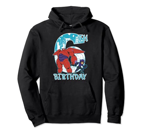 Sweat Big Hero 6 Baymax Hiro 6th Birthday pull enfant Disney