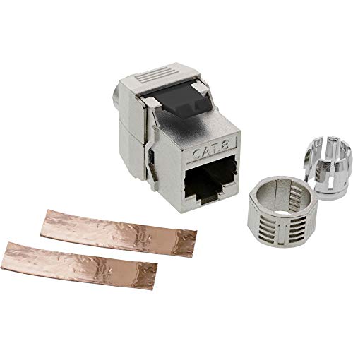 InLine 76202G Keystone RJ45 Socket SNAP-IN CAT.8.1 Screw Cap - Image 3