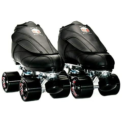 Epic Skates Evolution Black Speed Skates, Mens 7 Cover