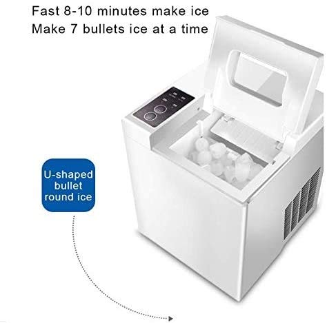 Máquina portátil para hacer hielo para encimera miniatura 4
