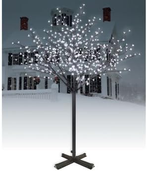 7 Ft Blossom Tree With 600 Led Lights Amazon Co Uk Home Kitchen