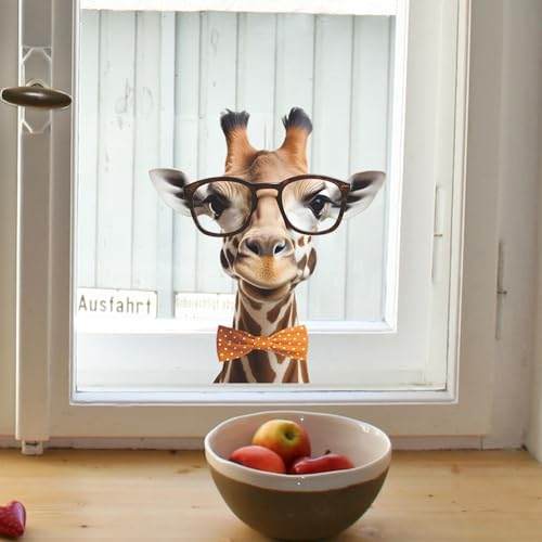 Vinilo decorativo Achang Jirafa Cute removible para niños miniatura 3