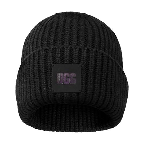 UGG Chunky Rib Beanie 20061-BLK, Women beannies, Black, One Size EU