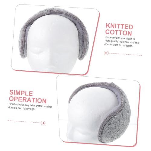 Orejeras de invierno plegables Holibanna de algodon pack de 4 unidades 4