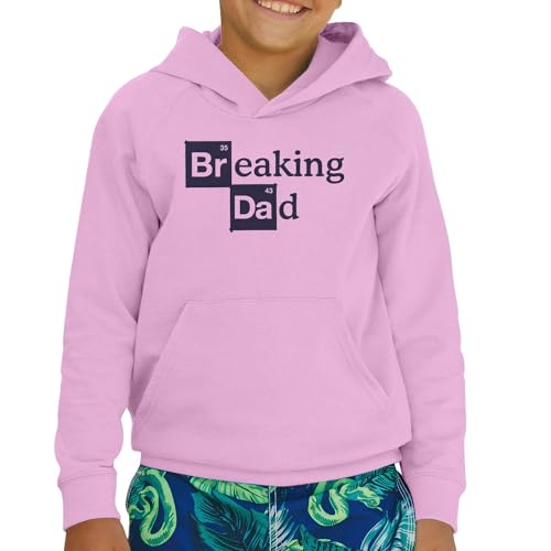 Sweat Capuche Breaking Dad Enfant Résistant et Doux pour Peau Sensible