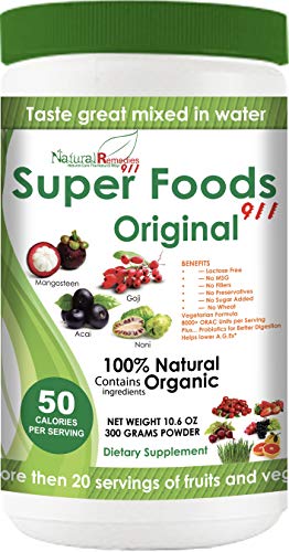 NR911 Superfoods 911 Original - Noni, Mangosteen, Goji, Acai, Pomegranate Blended with numerous