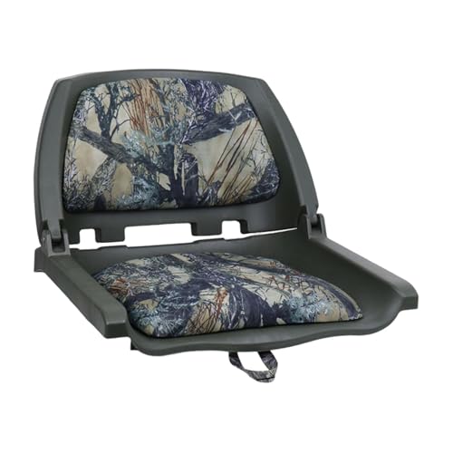 Okiyakusama Folding Boat Seat Replacement Premium Practical, Easy to Clean, Easy to Install Waterproof Boat Cabin Seat Accessories, Style B