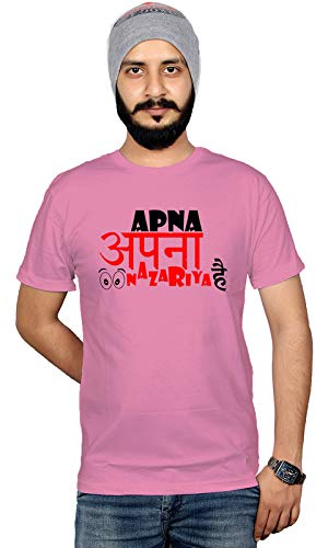 Workshop Graphic Printed T-Shirt for Men & Women Round Neck T Shirt Cotton Short Sleeve Funny Hindi Quote Apna Apna Nazariya hai Slogan Sarcasm Tees