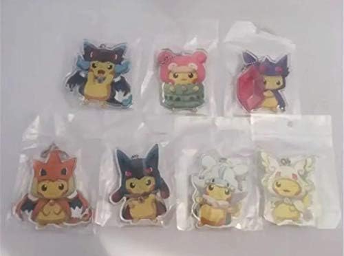 Amazon Co Jp ポケモンセンター メガリザードンx Y ルカリオ メガヤドラン メガヤミラミ メガタブンネ メガチルタリス ビッグアクリルキーホルダー ホビー 通販