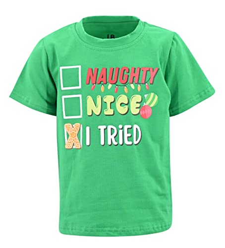 Image of Boys Short Sleeve Funny Graphic Tees for Toddler to Big Kid