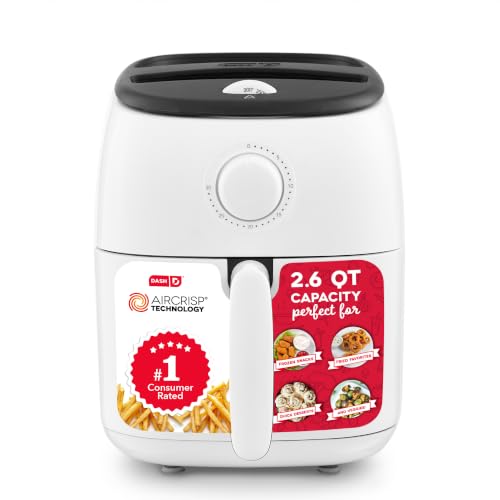Dash Tasti-Crisp Small Air Fryer, 2.6 Quart...