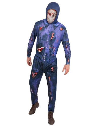 Friday The 13th Jason Voorhees Boiler Suit Costume - L