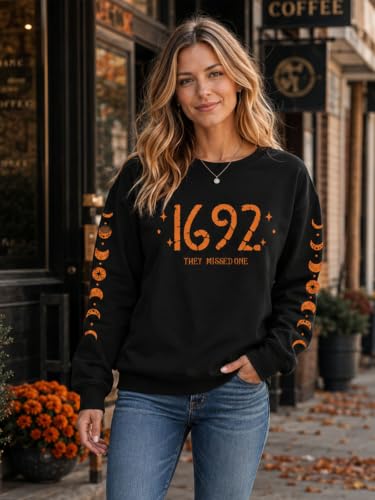 Halloween Sweatshirt For Women Halloween Ghost Long Sleeve Shirt Tops - image 4