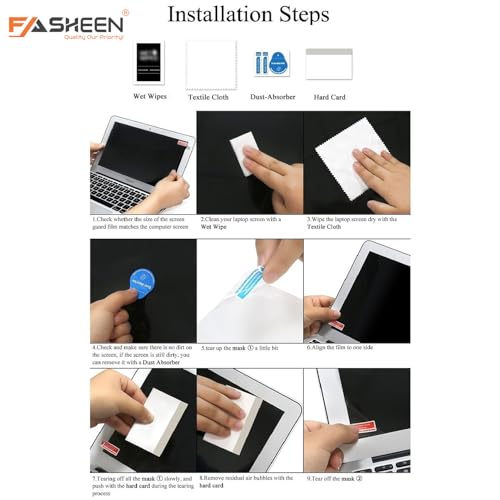 Image of FASHEEN AntiBlue Light Matte AntiGlare Screen Guard Compatible With MacBook Neo 2026 A18 Pro Chip 13 Inch A3404 Flexible Fiber 9H Hardness Screen Protector Not a Tempered Glass