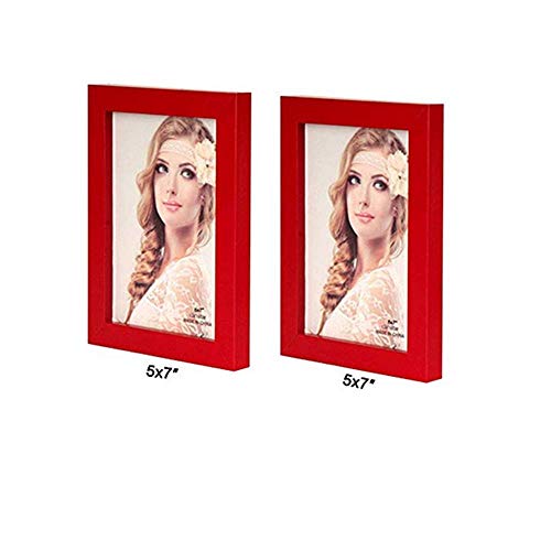 Catálogo para Comprar On-line Frame Rojo disponible en línea para comprar. 45 Ieoyoubei - Marco de fotos para colgar en la pared, tamaño de la visualización 5 x 7 cm, color rojo