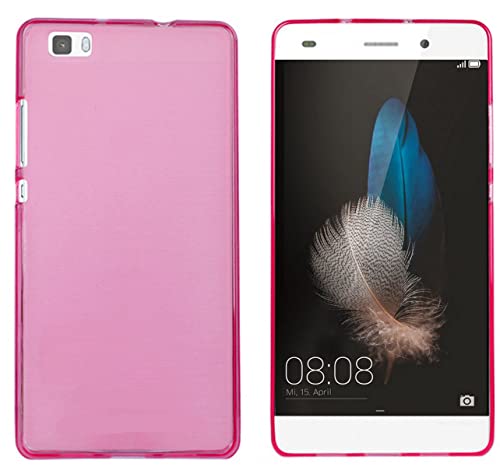 TBOC® Custodia Gel TPU Rosa per Huawei P8 Lite in