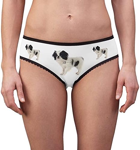 DogsMakeMeHappy Japanese Chin Panties,Japanese Chin Underwear, Briefs, Cotton Briefs, Funny Underwear, Panties For Women
