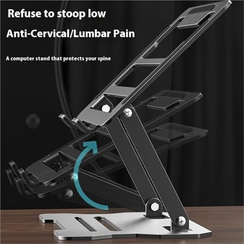 Soporte Ajustable Antideslizante para Laptop y Tablet miniatura 5