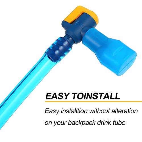 Poche d'hydratation sans fuite grâce aux buses en silicone et joints
