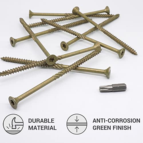 SKIR'CO Confezione da 30 viti per legno, finitura